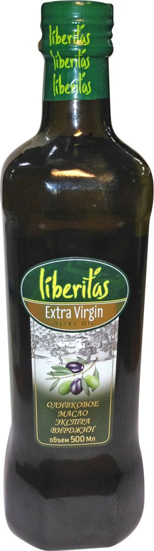 Liberitas Масло оливковое нерафинированное Extra Virgin, 500 мл #1