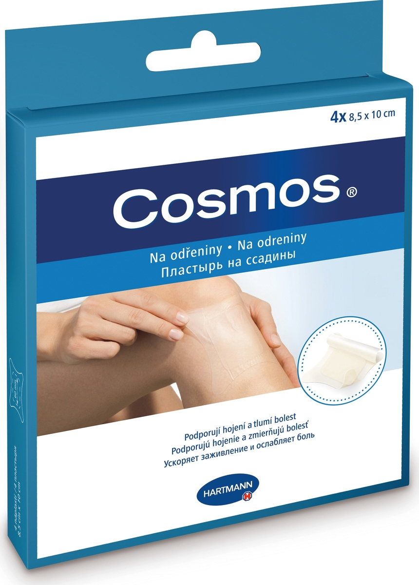Лейкопластырь Paul Hartmann Cosmos Hydro-Active Пластырь на ссадины, 4 ...