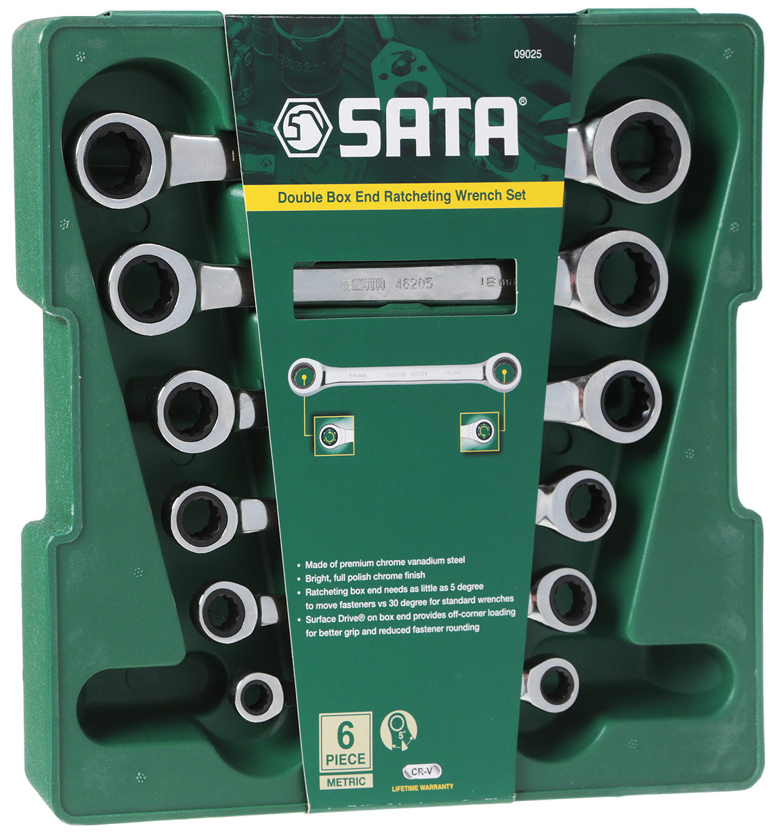 Набор ключей SATA 6пр. 09025 —  в е  с .