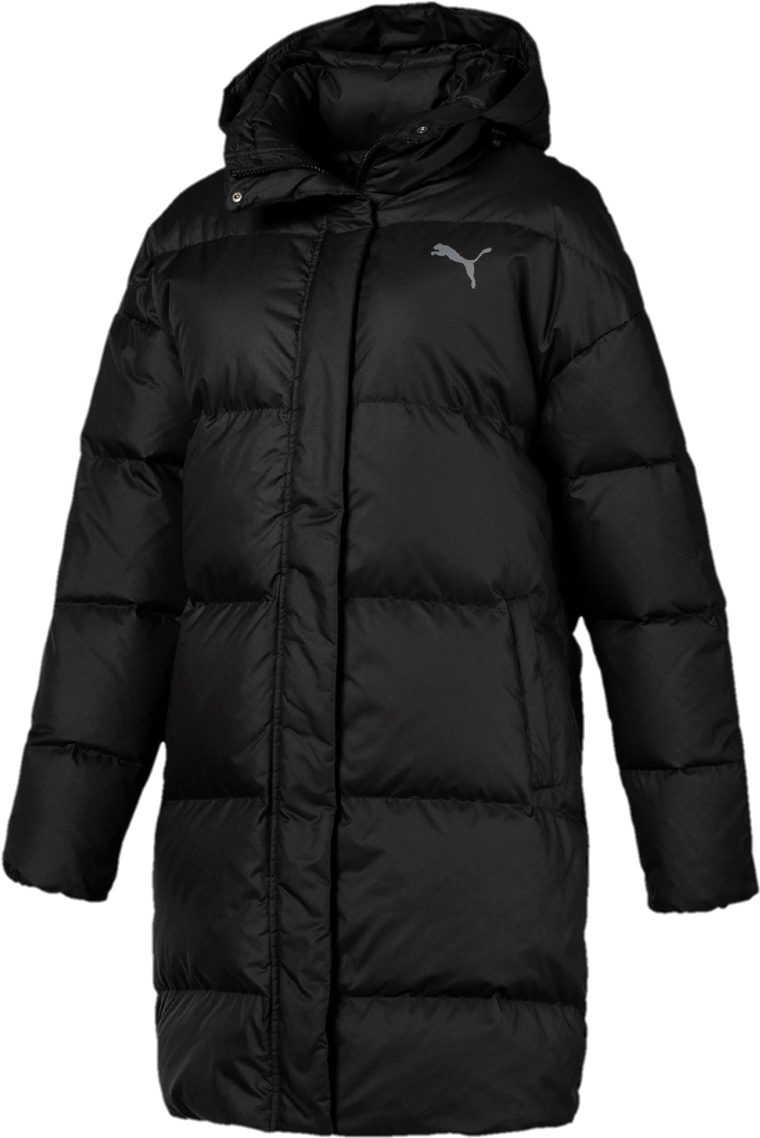 puma longline down coat