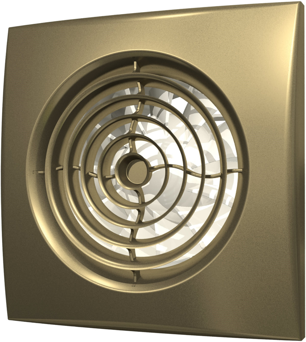 Вытяжной вентилятор DiCiTi AURA 4C 8.4 Вт 100 CHAMPAGNE бесшумный с ...