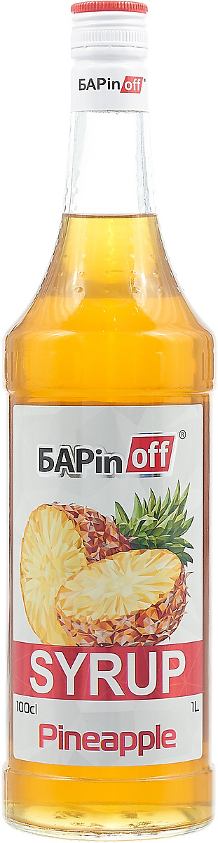 Сироп Barinoff Ананас, 1 л — купить в интернет-магазине OZON с быстрой ...