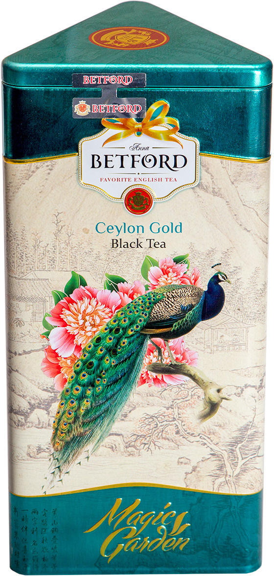 Чай листовой Betford "Павлин", 300 г — купить в интернет-магазине OZON ...