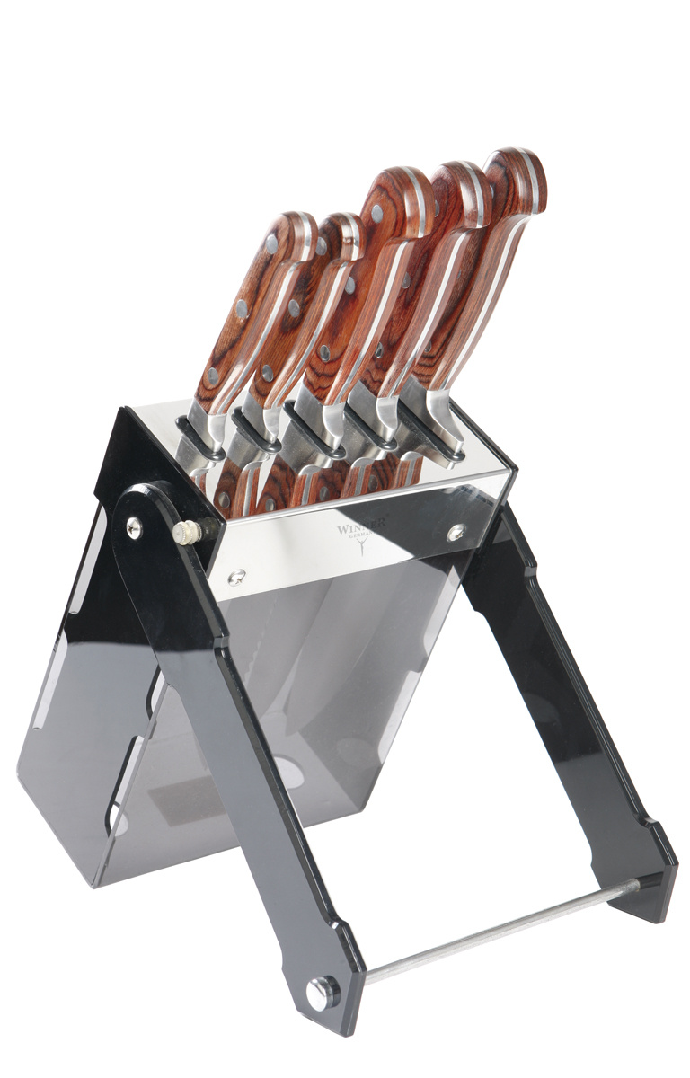  кухонных ножей Winner, Нержавеющая сталь, 40890|6 предметов .