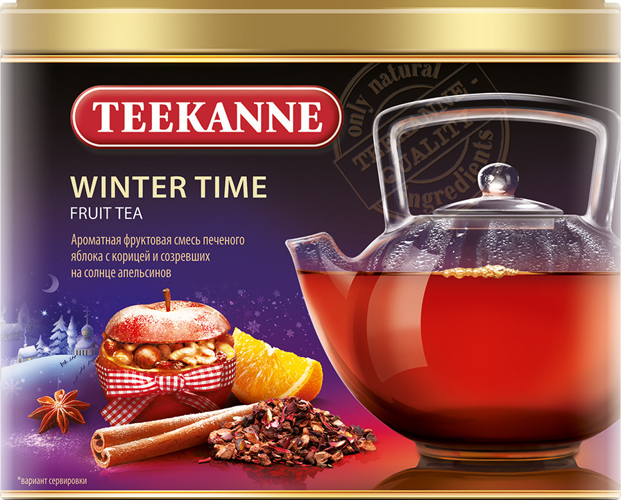 Чай листовой Teekanne Winter Time фруктовый, 150 г — купить в интернет ...