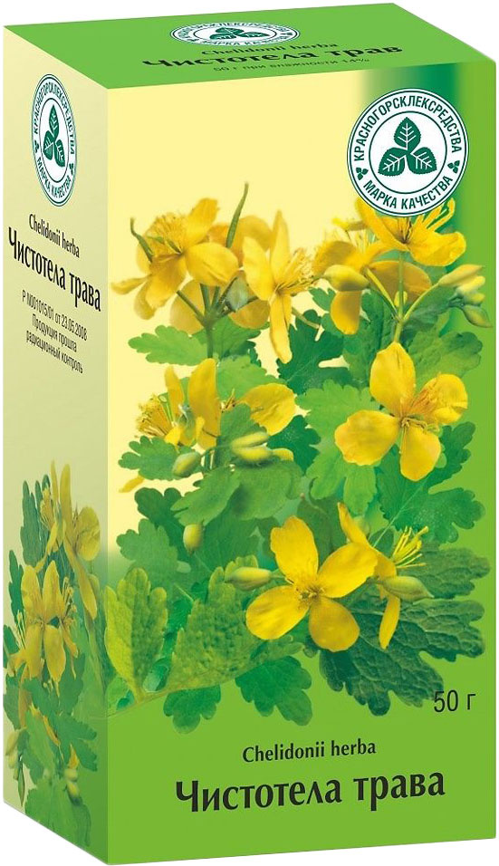 Чистотел трава 50г — купить в интернет-магазине OZON с быстрой доставкой