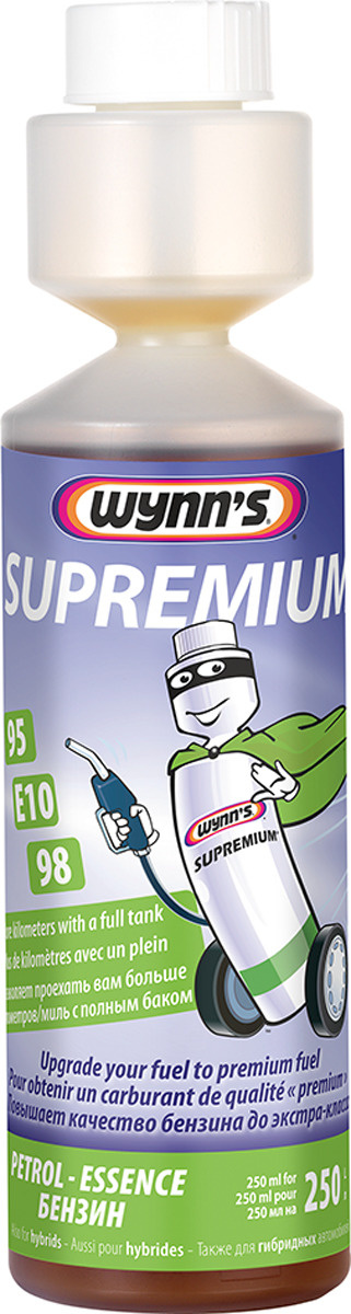 Присадка в топливо Wynns Supremium Petrol, 250 мл — купить в интернет ...