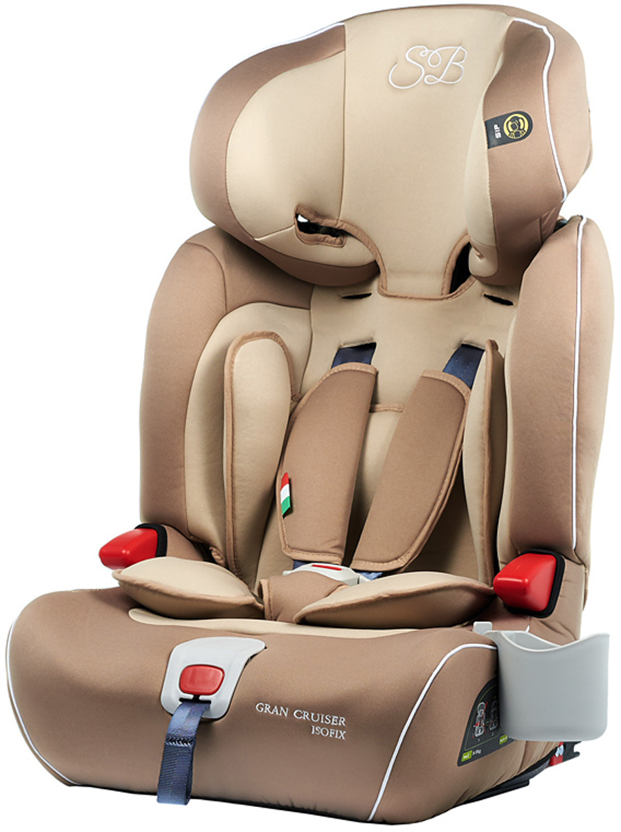 Автокресло Sweet Baby Gran Cruiser Isofix, цвет: бежевый, от 9 до 36 кг ...