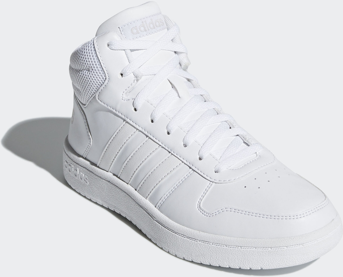 white adidas hoops 2.0