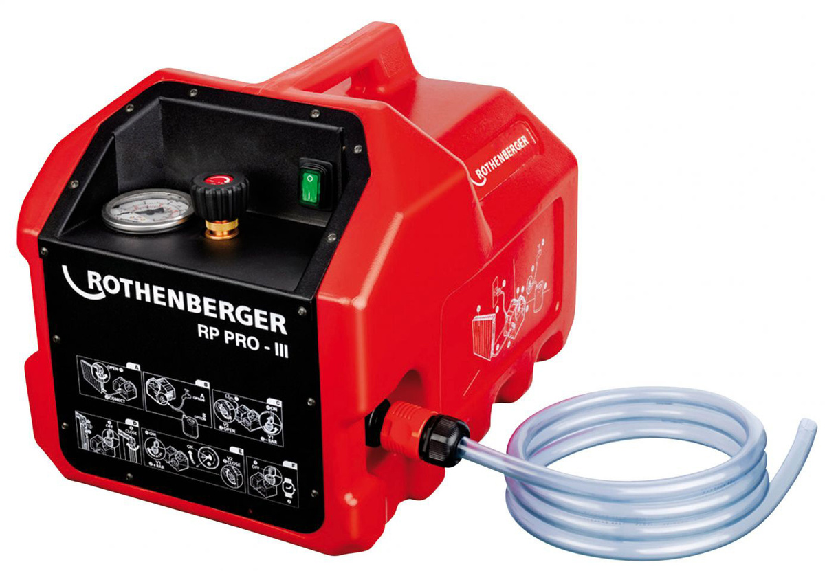 Опрессовщик электрический Rothenberger RP PRO-3, цвет: красный 1300 Вт ...