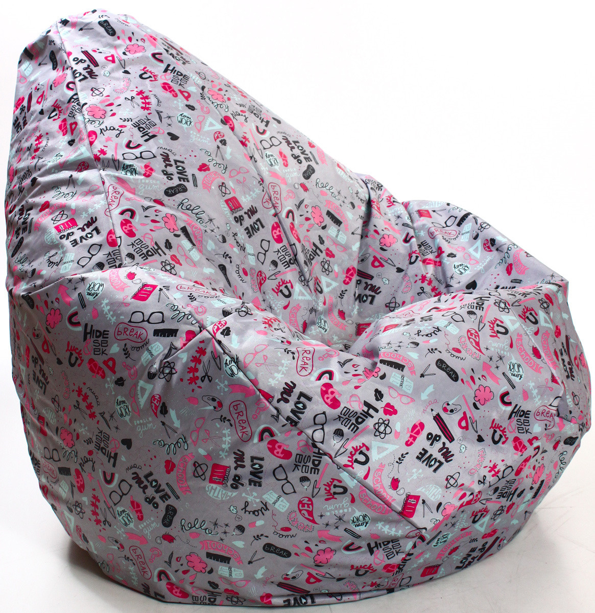 Кресло-мешок Груша, ПВХ (поливинилхлорид), Текстиль —  в интернет .