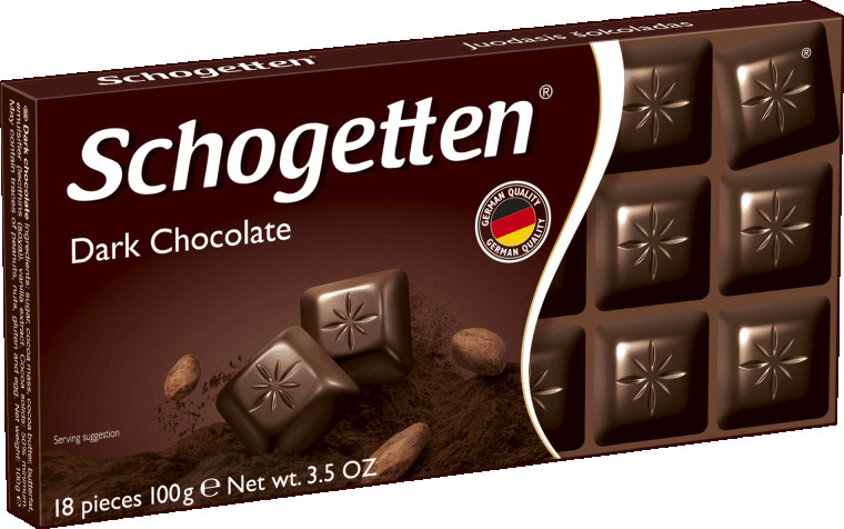 Schogetten Dark Темный шоколад, 100 г #1