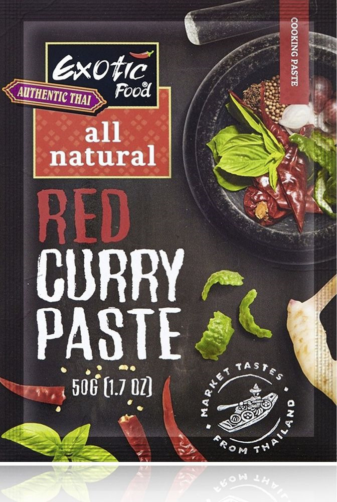 Паста Exotic Food "Карри красная", 50 г — купить в интернет-магазине ...