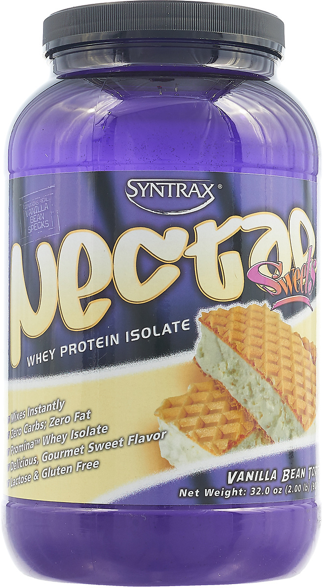 Протеин Syntrax Nectar 2lb Vanilla Bean Torte, 900 г — купить в ...