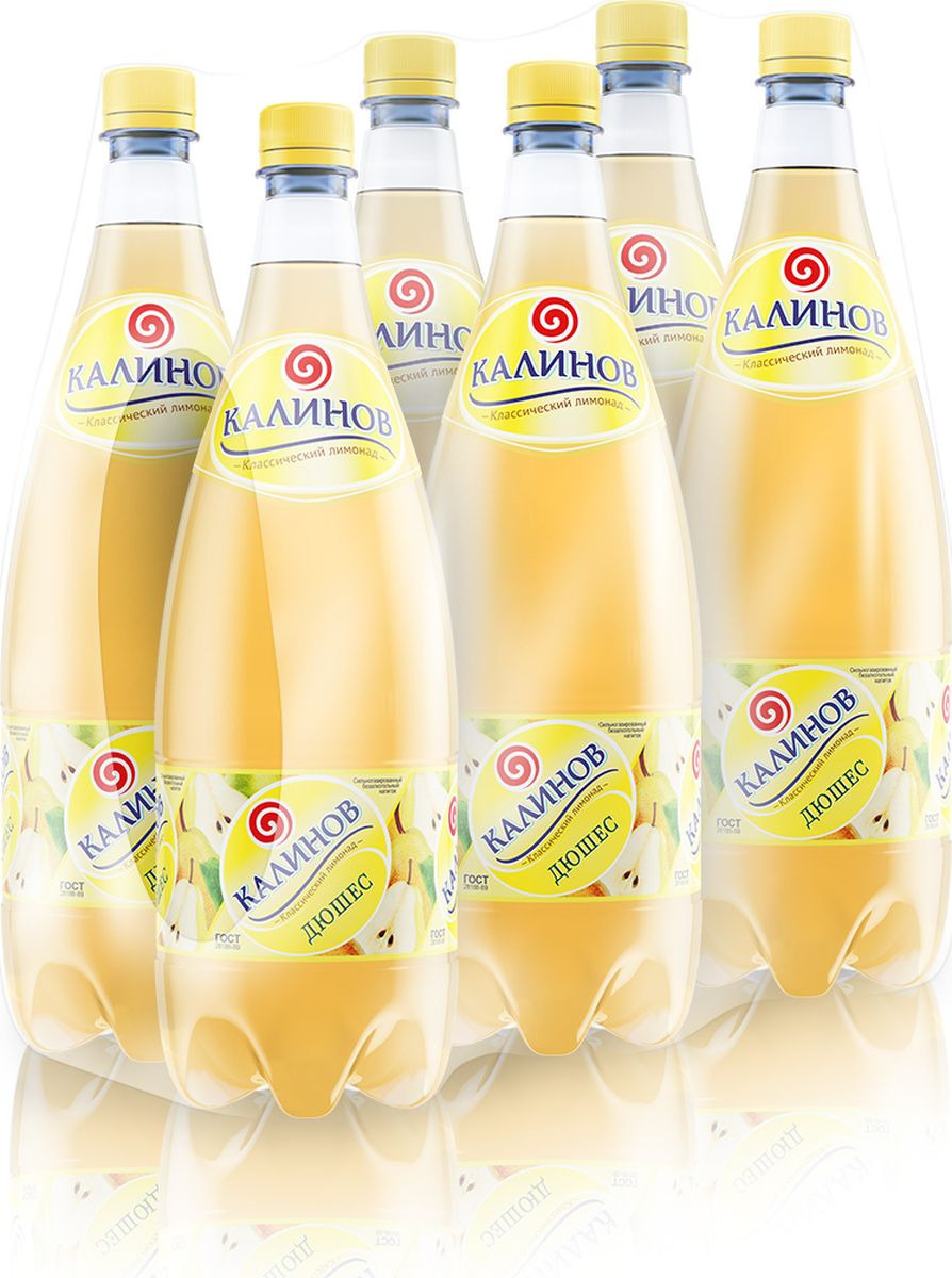 Лимонад Калинов "Дюшес", 6 шт по 1,5 л — купить в интернет-магазине ...