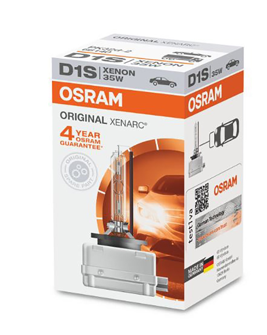 Ксеноновая лампа D1S Osram XENARC ORIGINAL - 66140 — купить в интернет ...