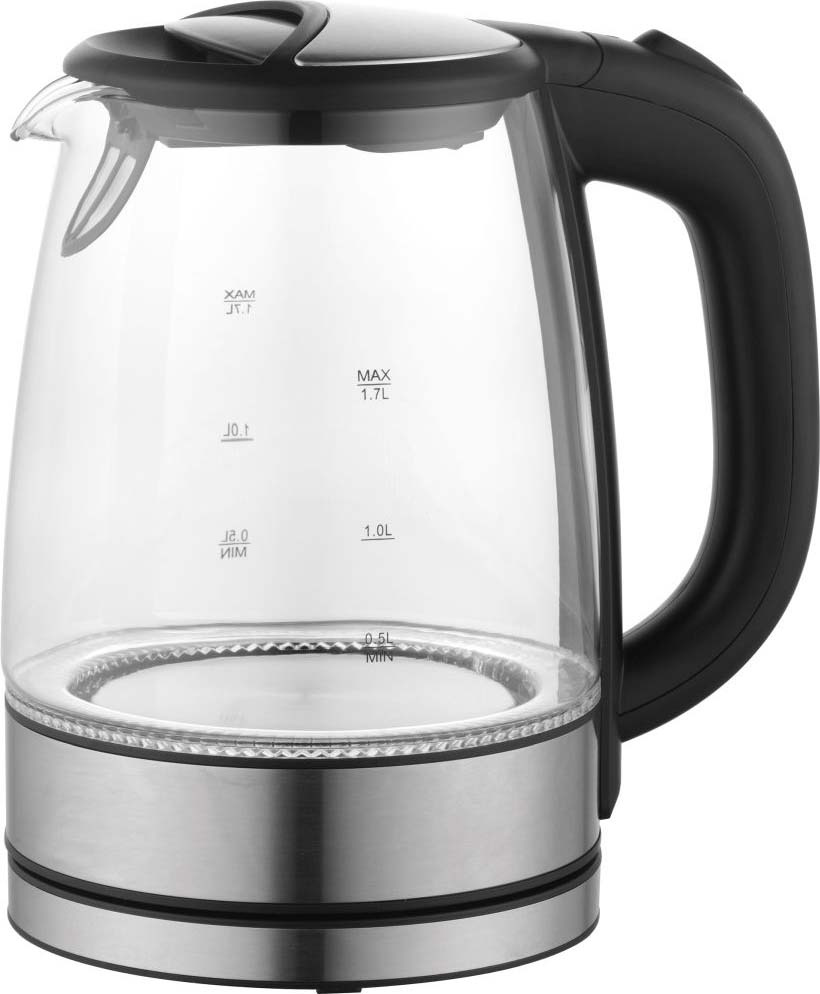 Электрический чайник Sinbo SK 7391, серебристый, черный, прозрачный #1