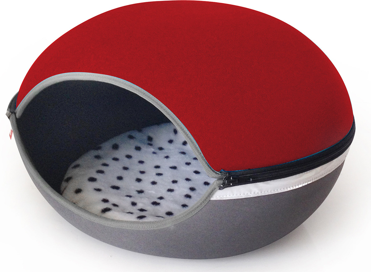 Лежанка для кошек, собак и животных UP! Арена Верона, красный, 52 х 52 ...