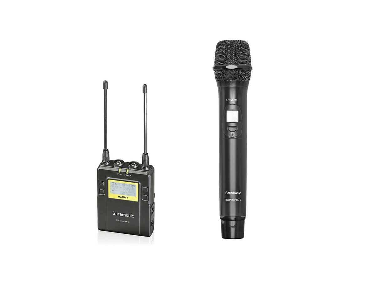 Микрофон для фото и видеокамер Saramonic UwMic9 RX9+HU9 - купить по ...