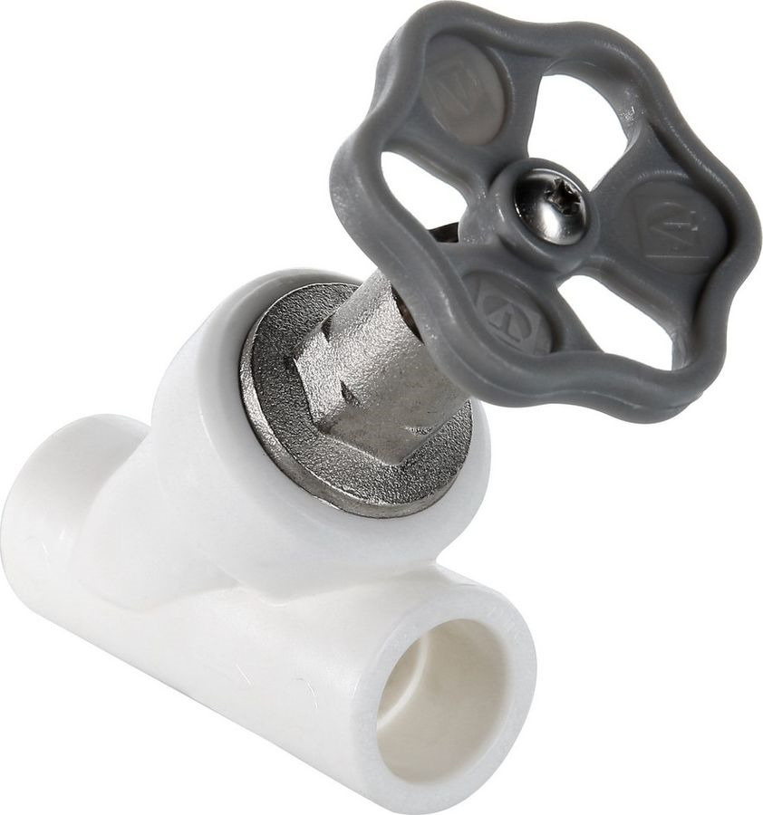 Valtec Вентиль полипропиленовый прямоточный, 20 мм купить по низкой ...