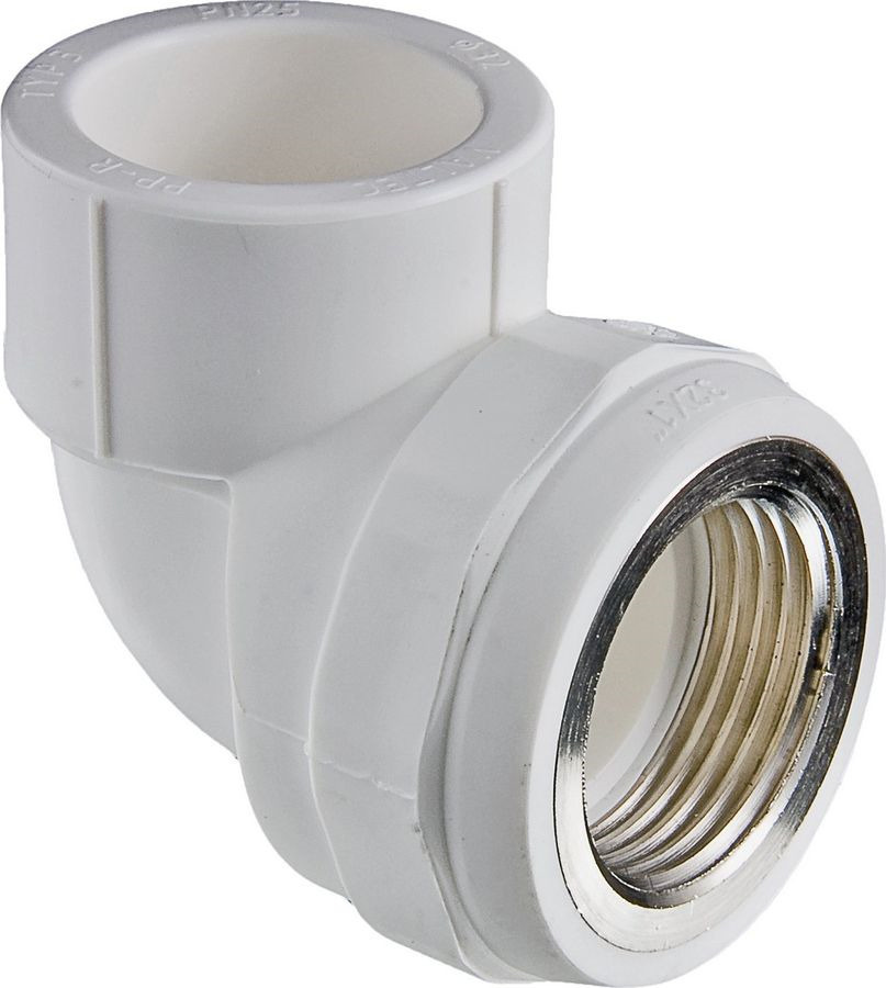 Фитинг сантехнический Valtec полипропиленовый, под углом 90, с ...