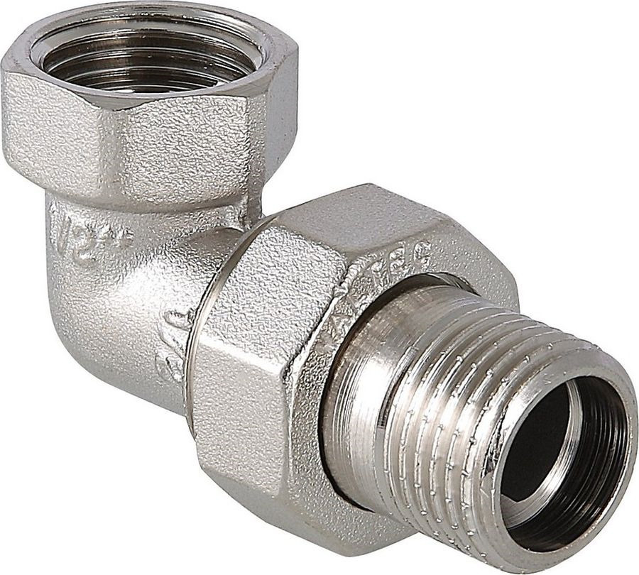 Valtec Фитинг резьбовой - сгон угловой разъемный, 1/2\" внутренний ...