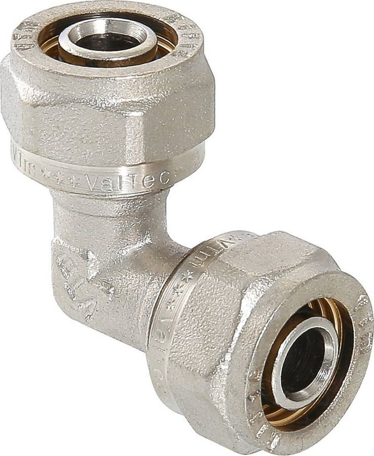 Фитинг сантехнический Valtec угольник обжимной, 16 купить по низкой ...