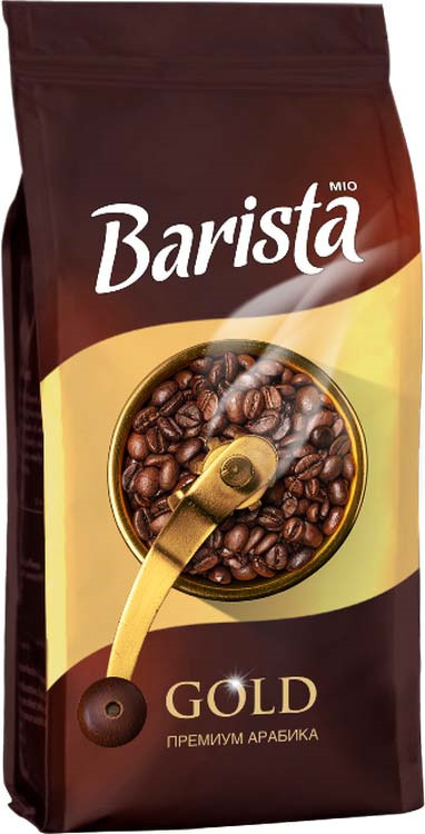 Кофе в зернах Barista Mio Gold, 500 г — купить в интернет-магазине OZON ...