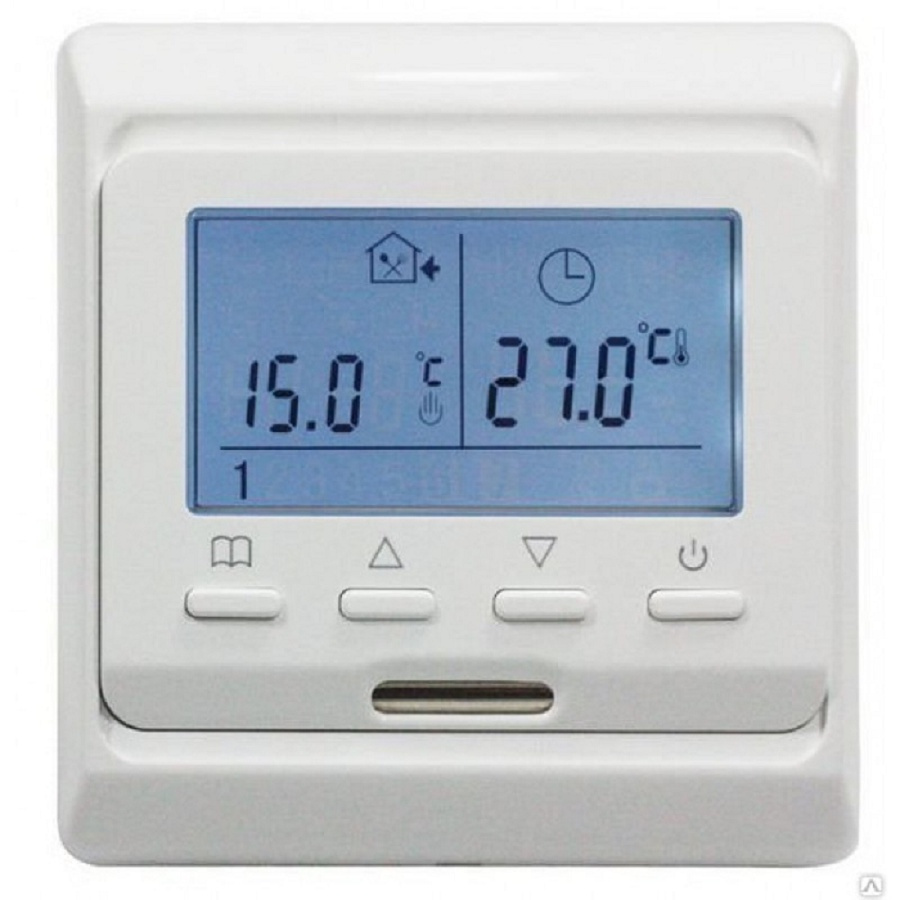 Терморегулятор/термостат RTC до 3500Вт для теплого пола, белый —  .