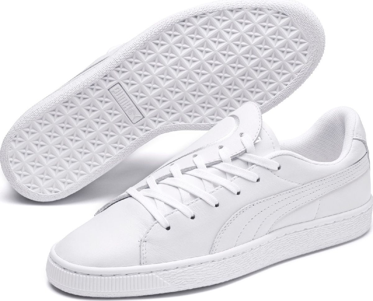 puma basket women's white