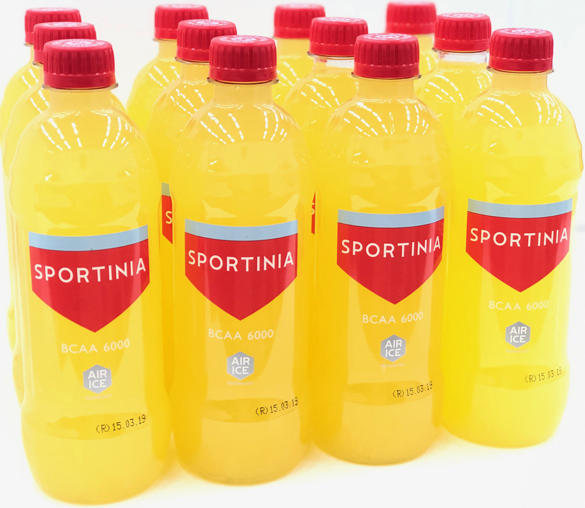 BCAA Sportinia 6000 со вкусом ананаса, 12 шт по 500 мл — купить в ...