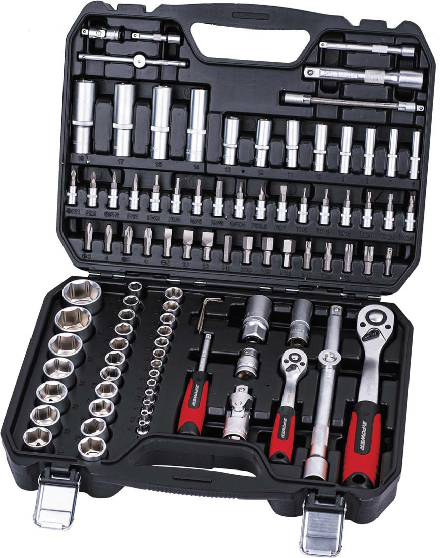 Набор автоинструментов Zipower, PM3979, 94 предмета — купить в интернет ...