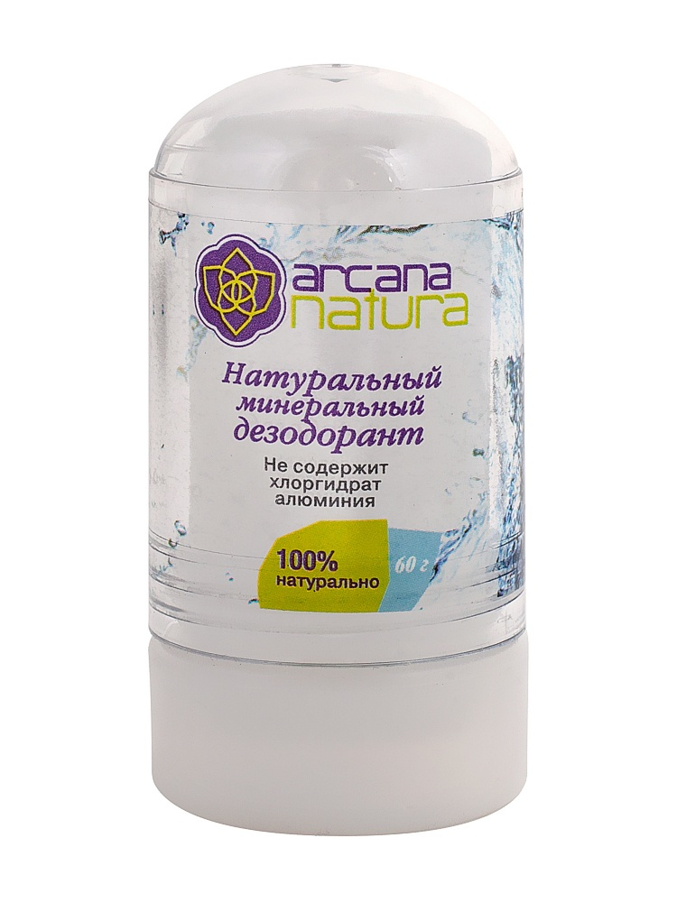 Натуральный минеральный дезодорант, 60 г — купить в интернет-магазине ...