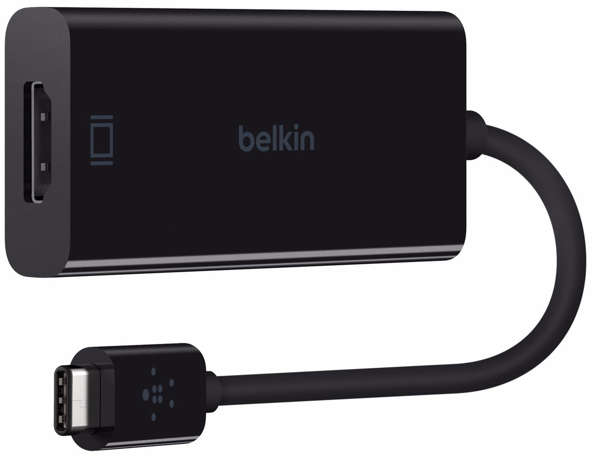 Купить кабель USB TypeC Belkin USBC (USB Type C) to HDMI Adapter по низкой цене отзывы, фото