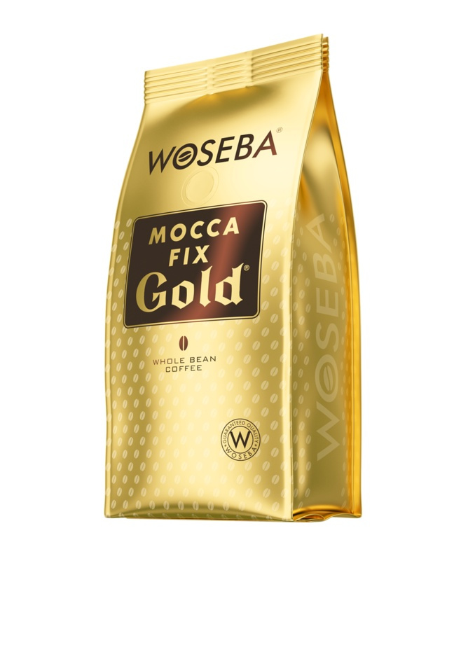 Кофе жареный в зернах Mocca fix Gold пакет 250г. — купить в интернет ...