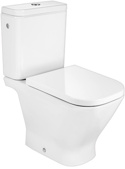 Напольный унитаз Roca, направление выпуска: Горизонтальное (в стену ...