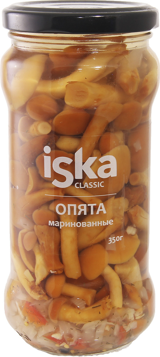 Грибные консервы ISKA Опята маринованные, 350 г — купить в интернет ...
