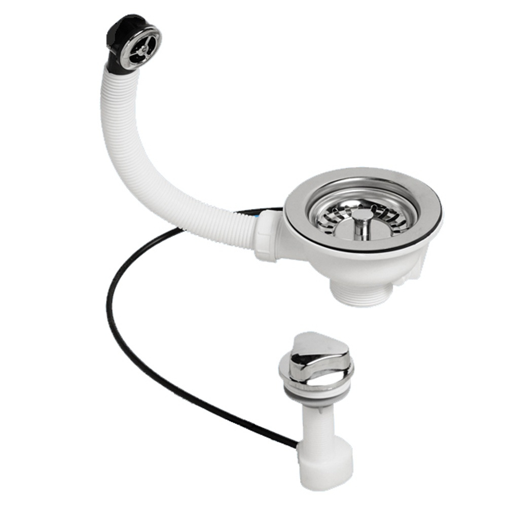 Слив-перелив для раковины с автопробкой McAlpine купить по низкой цене ...