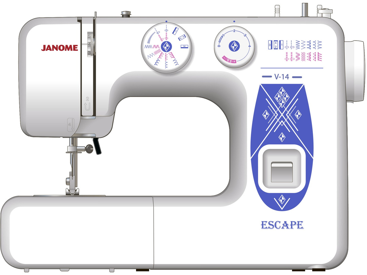 Janome escape v 12 обзор