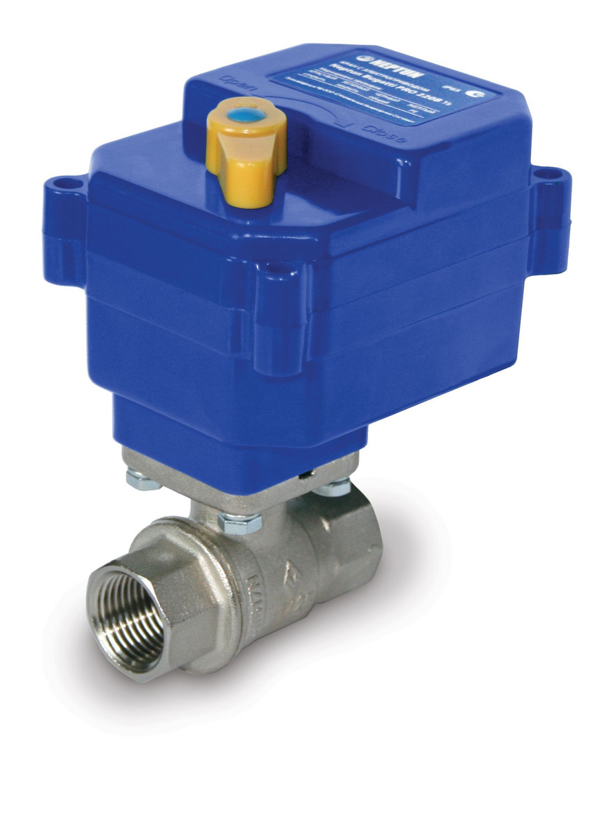 Кран шаровой с электроприводом Neptun Bugatti Pro 220В 1/2 Нептун ...