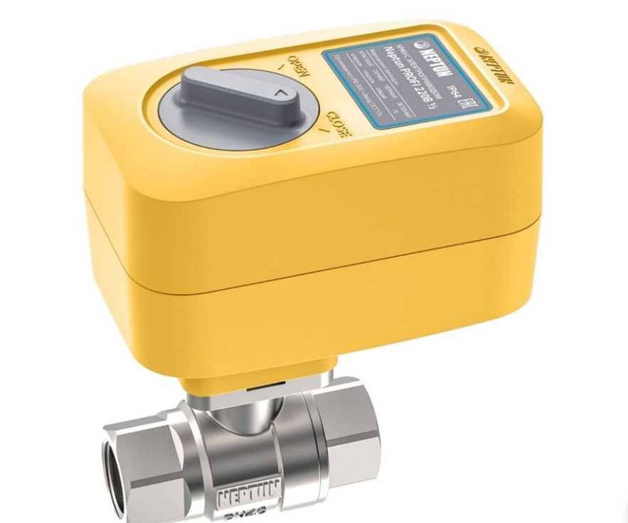 Кран шаровый с электроприводом Neptun PROFI 220В 3/4 - купить в ...