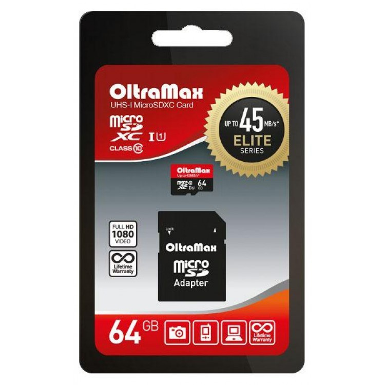 Карта памяти microsdxc 64 гб