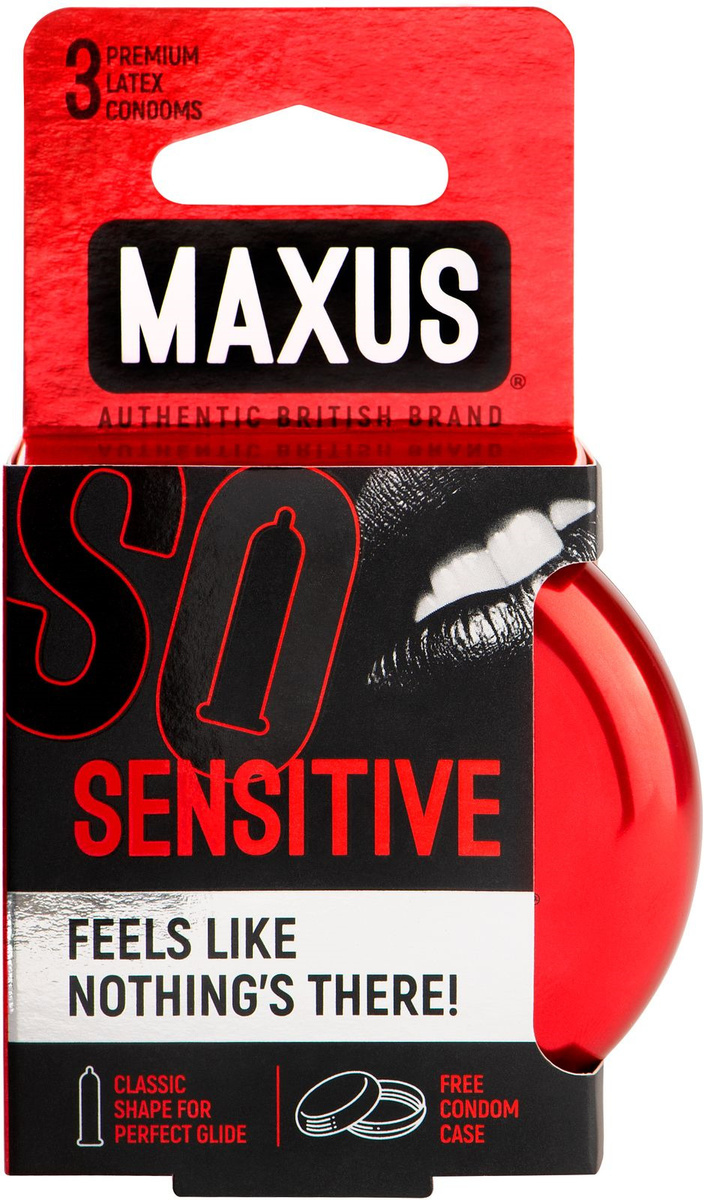 Презервативы Maxus Sensitive, ультратонкие, 3 шт — купить в интернет ...