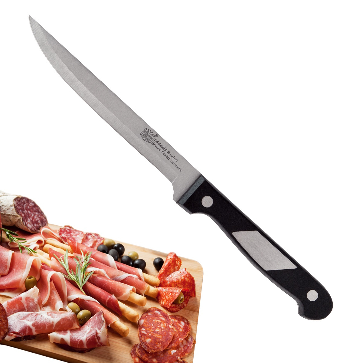 Купить  филейный нож Borner Ideal (Германия), длина лезвия 15 .