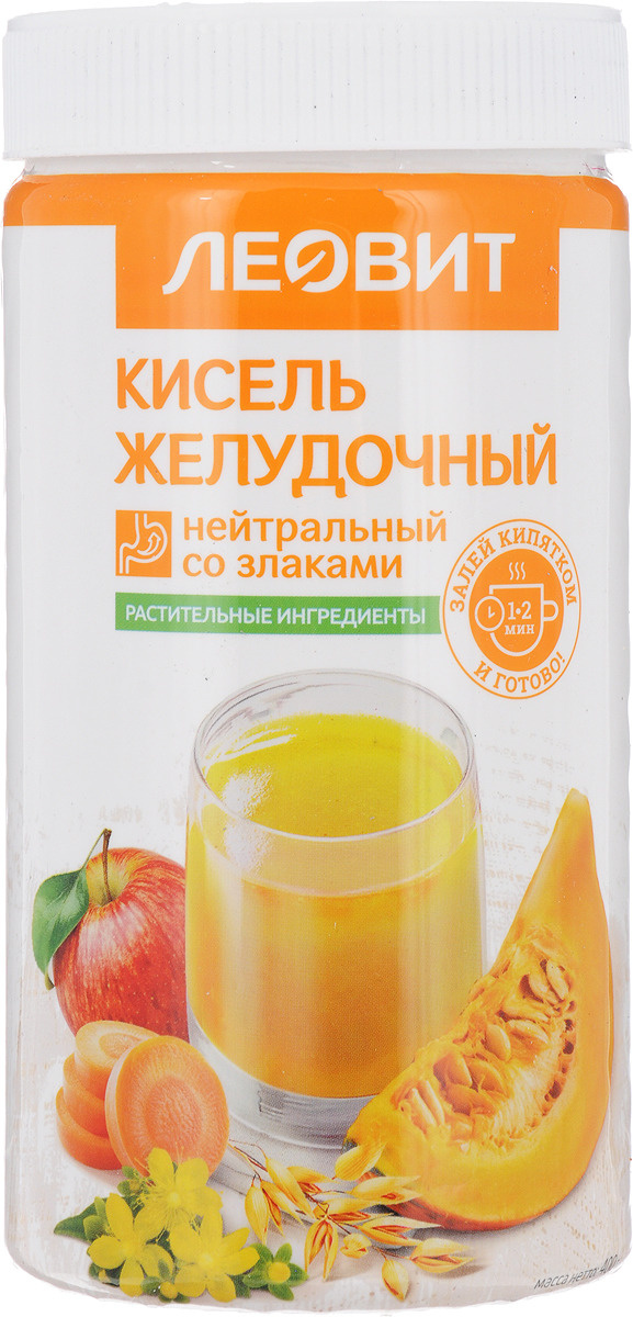 Леовит Кисель Желудочный Со Злаками