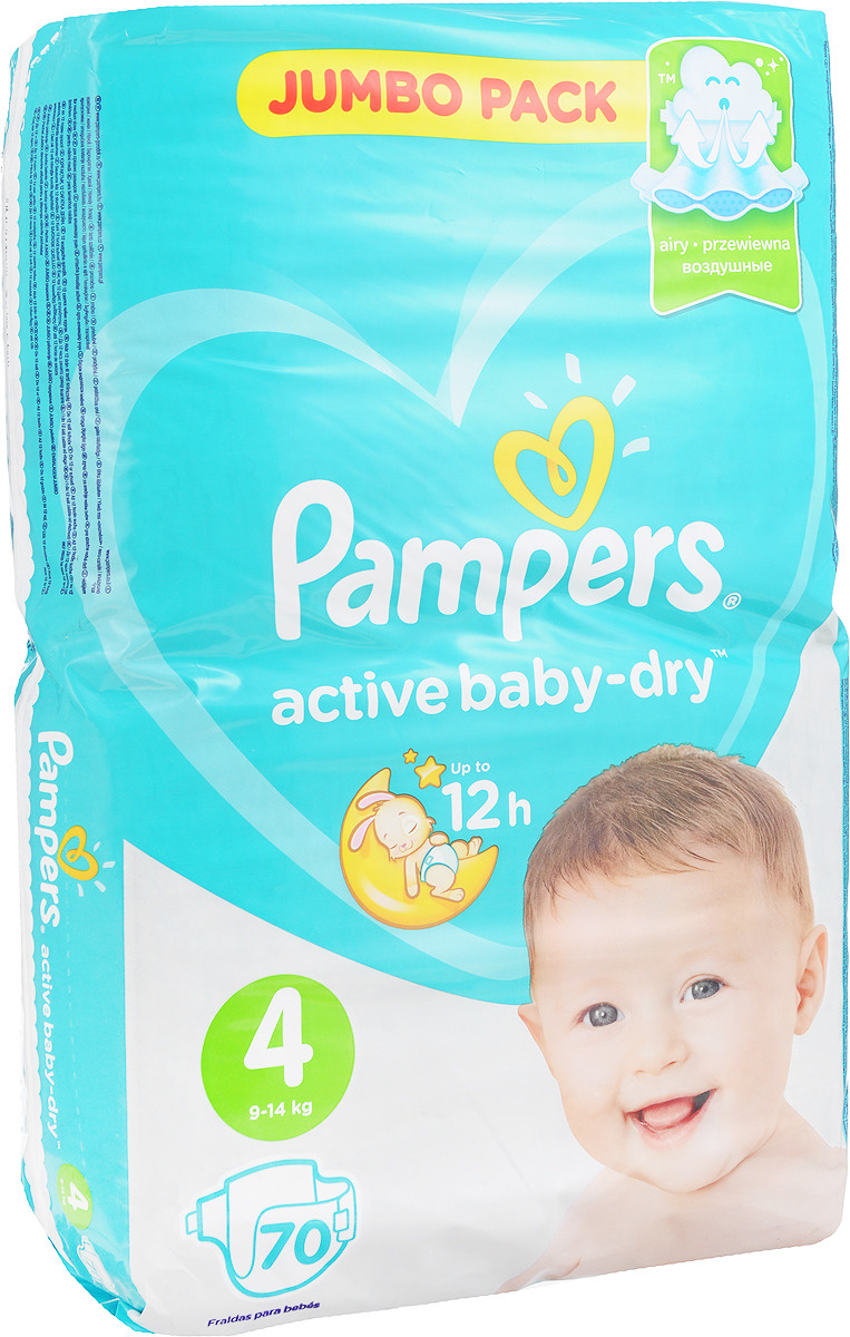 Pampers Podguzniki Active Baby Dry 9 14 Kg Razmer 4 70 Sht Kupit V Internet Magazine Ozon S Bystroj Dostavkoj Pampers Podguzniki Active Baby Dry 9 14 Kg Razmer 4 70 Sht Kupit V Internet Magazine Ozon S Bystroj Dostavkoj