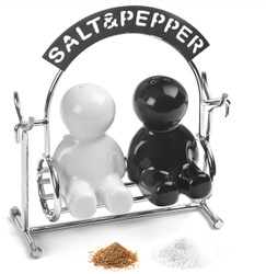 Набор для специй Balvi "Солонка и перечница Salt&Pepper", 2 шт. Емкости для специй