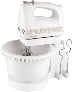 Купить Миксер Scarlett SC-HM40B02, White