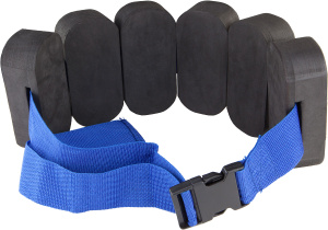 Купить Аквапояс Tyr Aquatic Floatation Belt, цвет: черный, голубой
