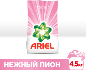 Купить Стиральный порошок Ariel Нежный пион, автомат, 4,5 кг